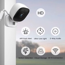 3MP 2K Window Camera, 2.4Ghz Wifi Indoor Cameras for Home Security NEW