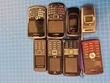 Samsung LG Blackberry Sony Ericsson Cell Phones Lot Parts Repair Vintage