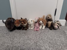 8 PCS MIYONI AURORA STUFFED ANIMALS all are in good condition READY TO SHIP