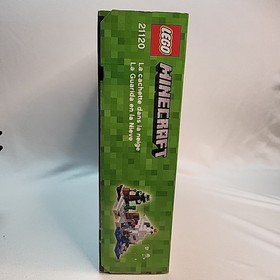Lego Minecraft The Snow Hideout 21120 Brand New Sealed Front Box Wear Fast Ship