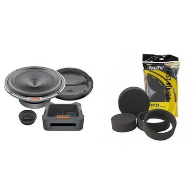 Hertz Mille Pro Series MPK 165P3 6.5'' Two-Way Pro Audio Component with RKFR6 ...