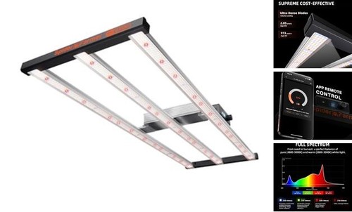 G4500 Cost-Effective 320W 2x4 Coverage LED Grow Lights, Full 2X4, 320W