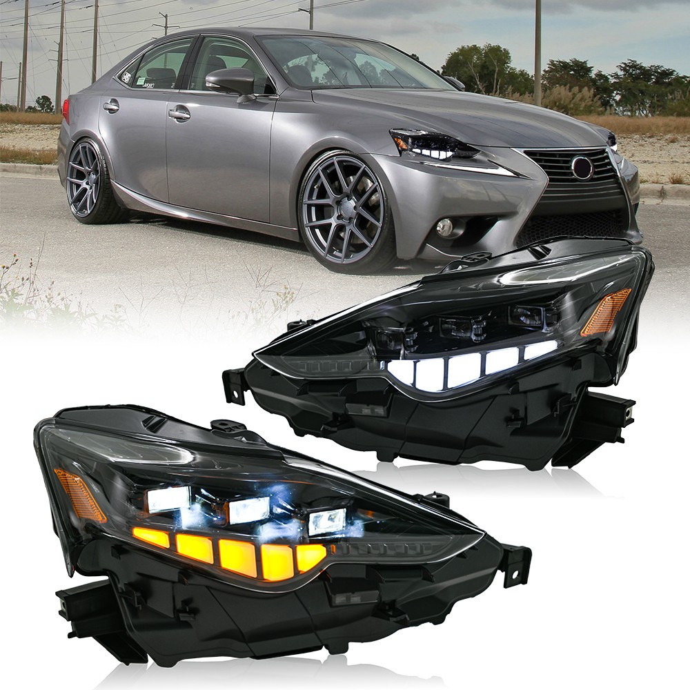 Full LED Headlight For Lexus IS250 IS300h IS350 F 2013-2016