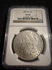 1892-CC Morgan Silver Dollar AU58 NGC