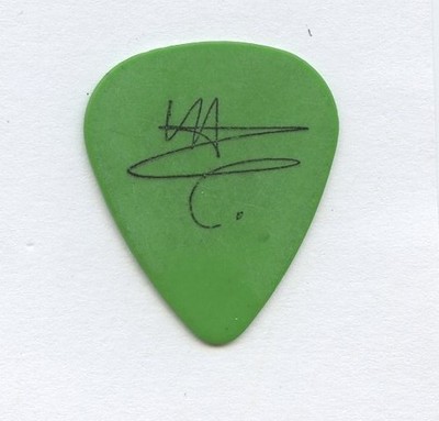 Ill Niño green Guitar Pick .  ill nino ***Possibly Marc Rizzo ???