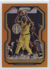 2021 Panini Prizm WNBA Orange Prizm 2/50 Nneka Ogwumike #75 r5f