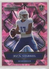 2021 Alumination NIL Collegiate Edition Holo-Lux Pink 40/75 Nick Starkel 0s5