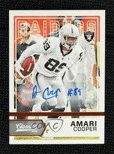 2016 Panini Classics Significant Signatures Bronze 3/7 Amari Cooper #1 Auto 1q7k