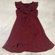 Lulus red dress holiday medium