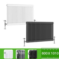 Designer Radiator Horizontal Vertical Oval Column Flat Panel Traditional Heating