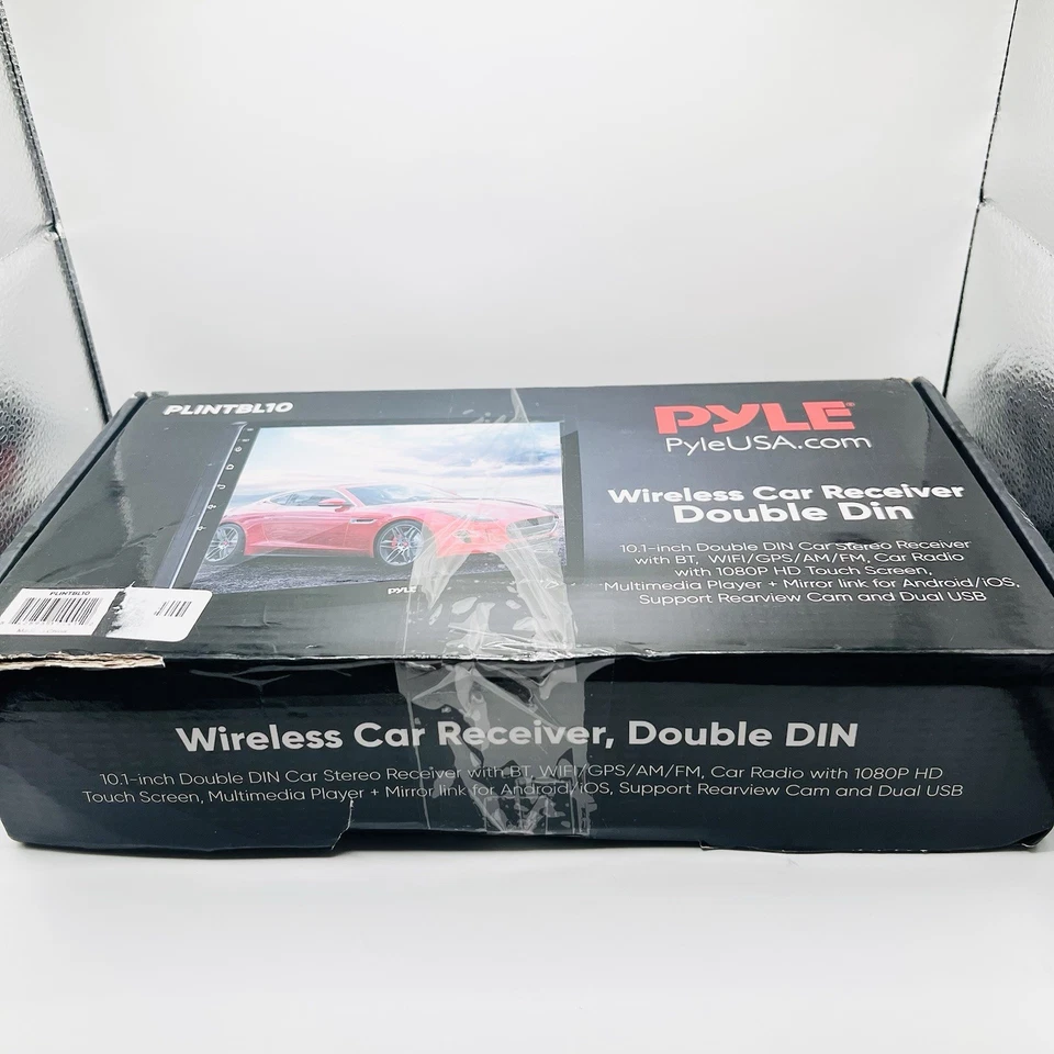 Pyle PLINTBL10 10.1" Bluetooth Wifi GPS USB Double DIN Receiver w/ Touchscreen - Image 2 of 4