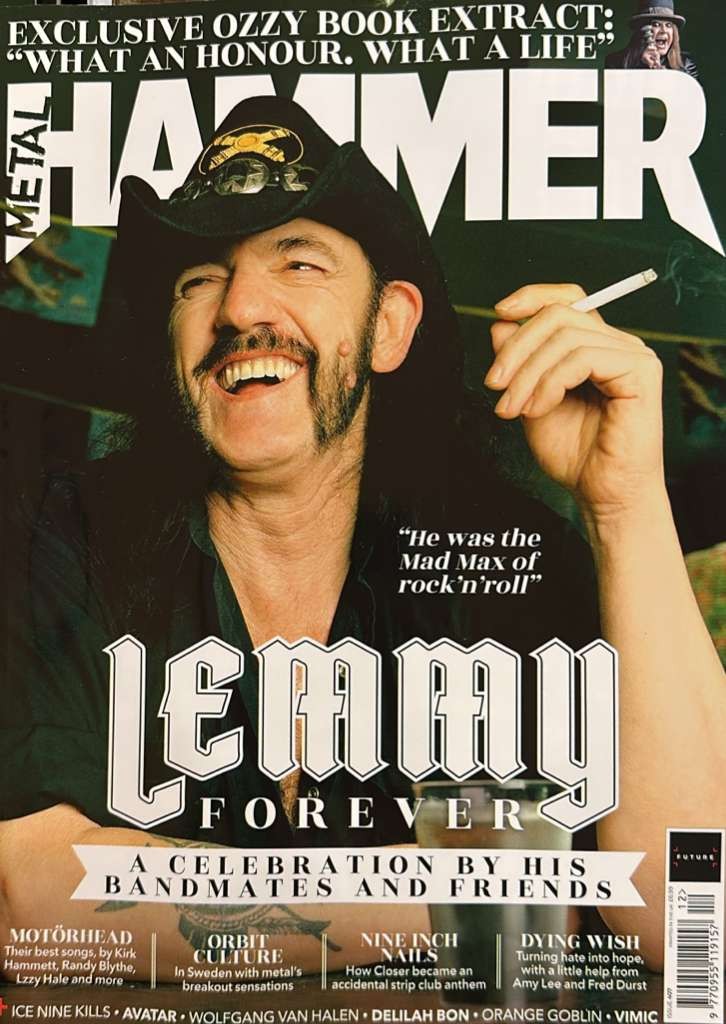 Metal Hammer Magazine December 2025 Free Shipping Brand New