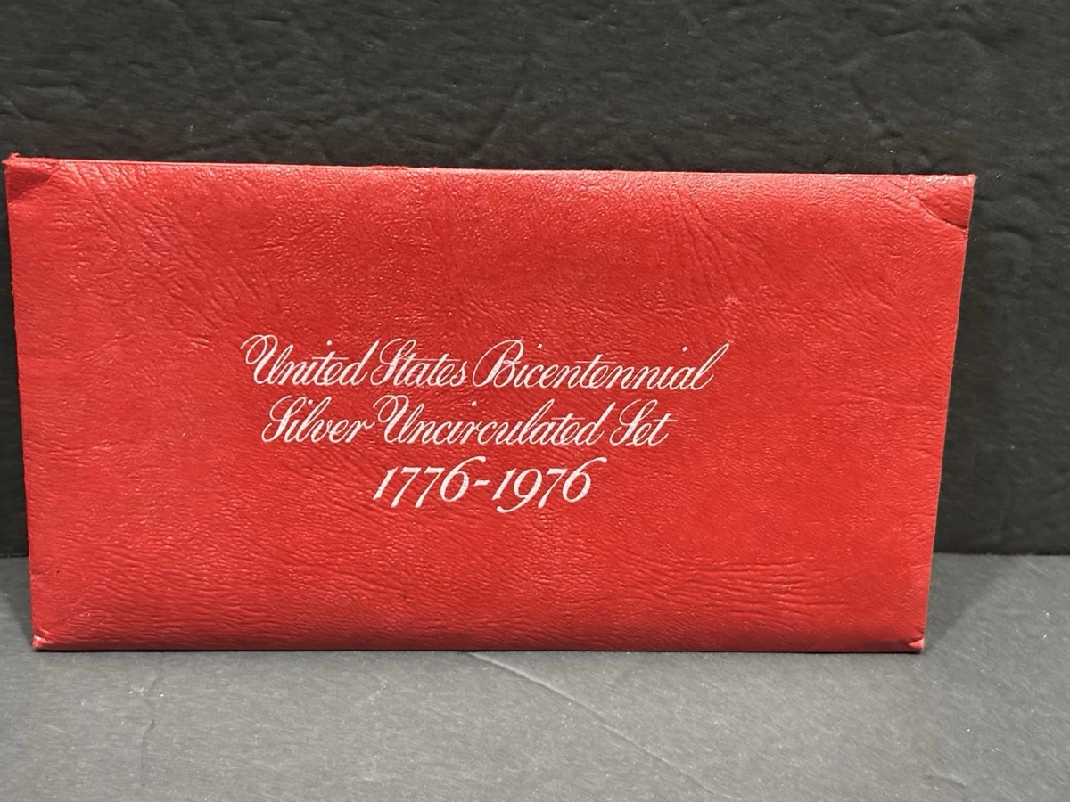 未曾流通银色1976 美国硬币铸币厂套装| eBay