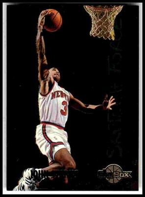 1994-95 SkyBox Premium #SF28 John Starks SkyTech Force