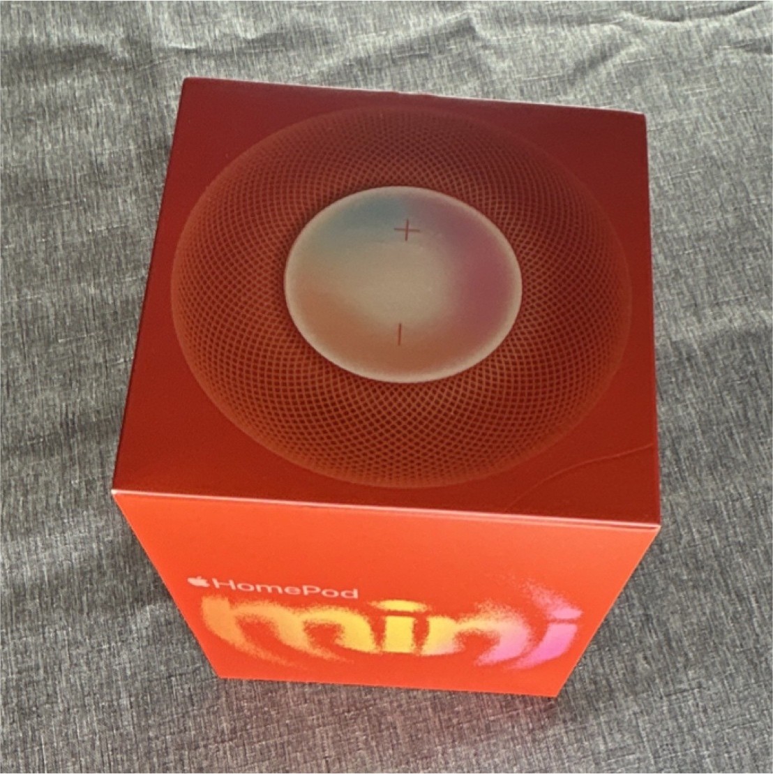 EMPTY BOX - Apple HomePod mini Orange Smart Speaker | eBay