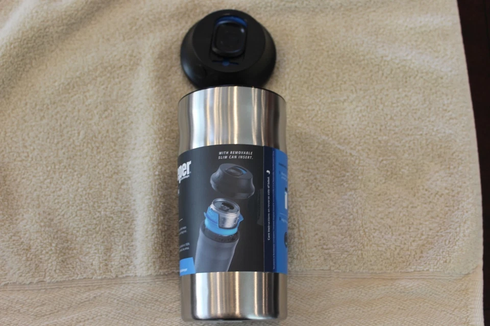 Suporte para bebidas CanKeeper 3 em 1 parede dupla e isolamento a vácuo - Imagem 4 de 4