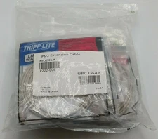 LOT 10 Tripp Lite P222-006 PS/2 Keyboard Mouse Extension Cable Mini-DIN6 M/F 6ft