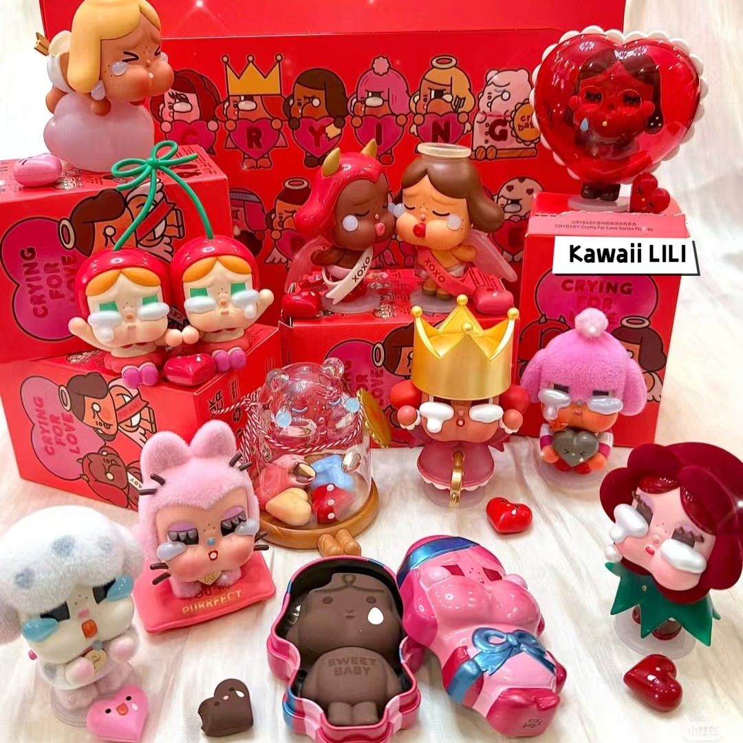 CRYBABY CRYING FOR LOVE Series Confirmed Blind Box Figure Art Toys Gift