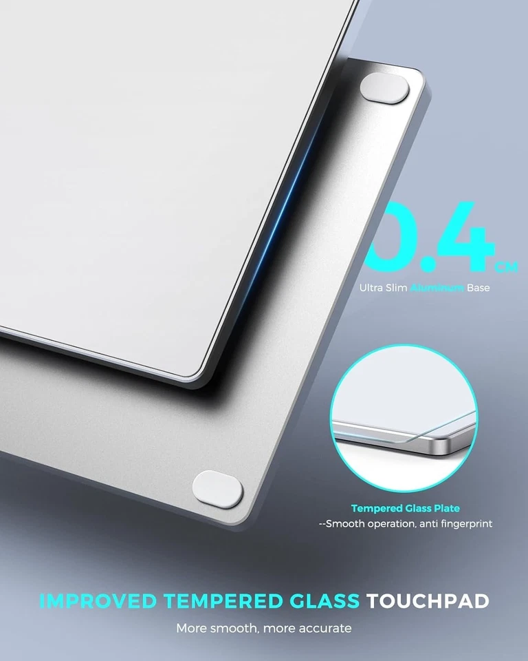 Seenda Upgraded Touchpad for Windows 10/11, External Wired USB Trackpad 6.3 Inch - Image 3 of 4