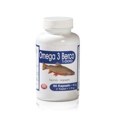 2x OMEGA-3 BERCO 1000 mg Kapseln 60 ST
