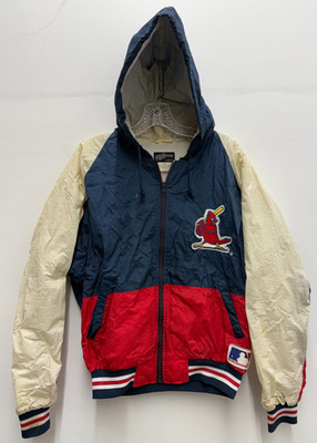 VTG FELCO MLB Baseball St. Louis Cardinals Windbreaker Jacket Colorblock Mens M