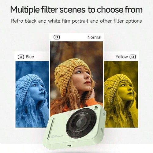 1080P HD Digital Camera, 16X Zoom, 2.4" LCD, Vlogging, Webcam, 32GB Support - Picture 40 of 74