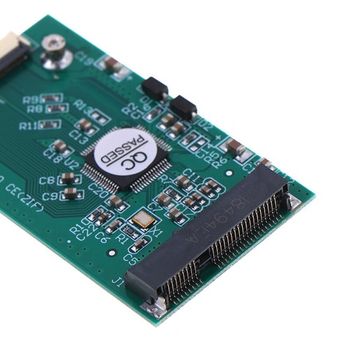 1.8" Mini mSATA PCI-E SSD to 40Pin ZIF Card CE Cable Adapter Converter JCZK - Afbeelding 3 van 12