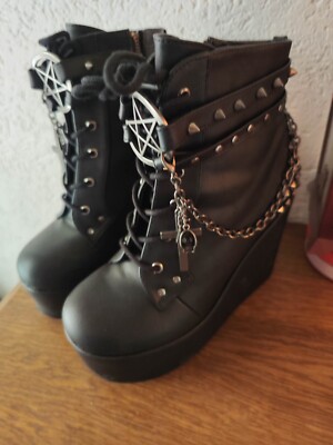 Demonia Stiefeletten Größe 38-39