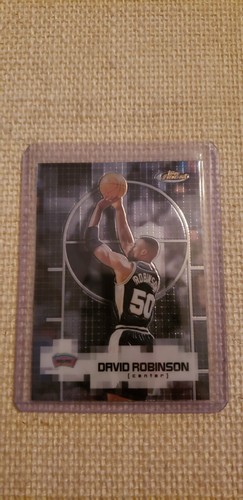 2000-01 Topps Finest David Robinson San Antonio Spurs SRS-C9 ๐ - Picture 2 of 3