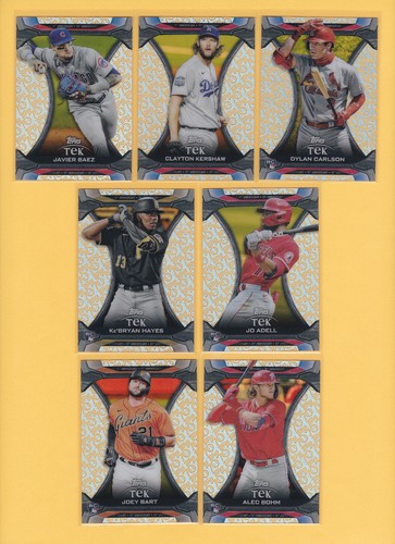2021 Topps Update Series TOPPS TEK 70TH ANNIVERSARY Insert COMPLETE SET 25 cards - Picture 11 of 13