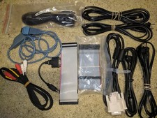 Computer PC TV Audio Video Connector Cables Lot