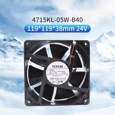 NMB 4715KL-05W-B40 12038 12CM 24V 0.46A Inverter Double Ball Cooling Fan 2-wire
