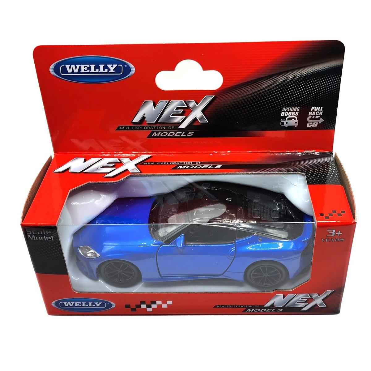 Welly NEX Models 1:18 車両セット White Nissan Skyline GT-R R34 Kids Metal Diecast Model Toy