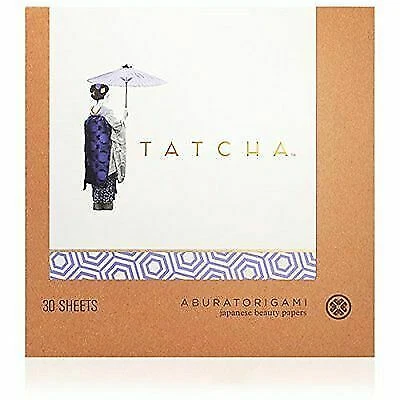 TATCHA sem álcool Skin Care Papel Mata-borrão