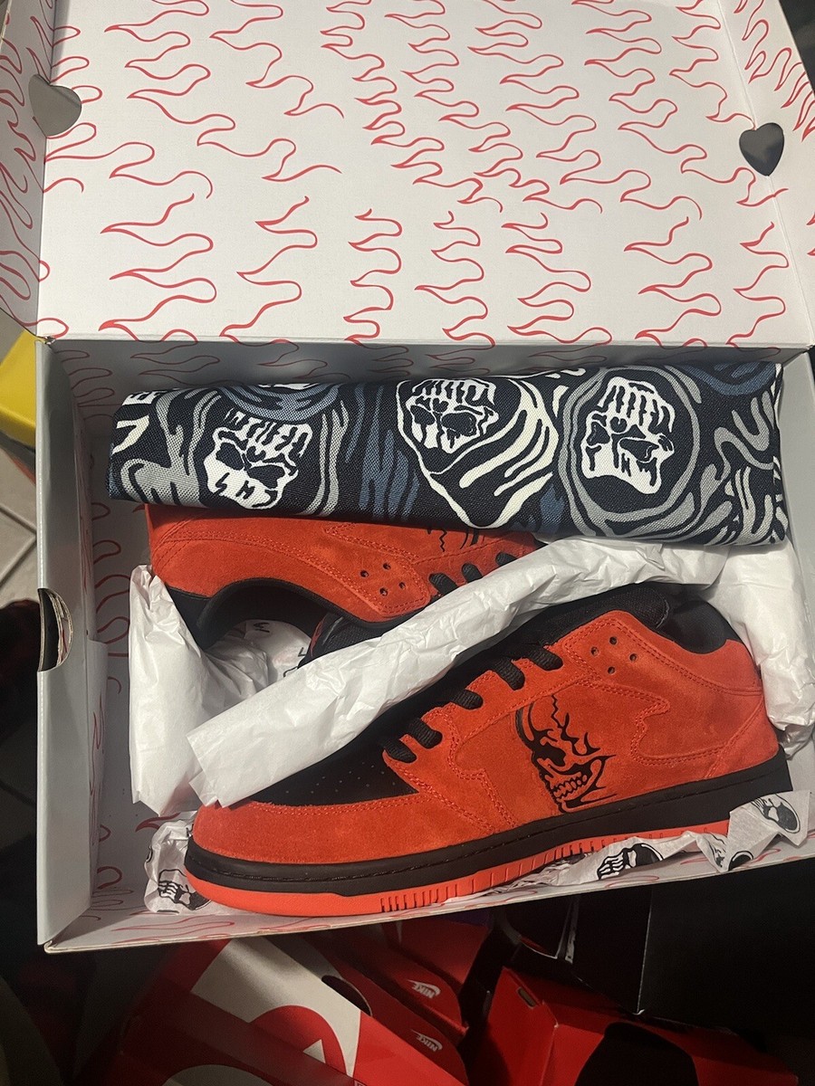 Size 11.5 - Warren Lotas WL Reaper Dunks 