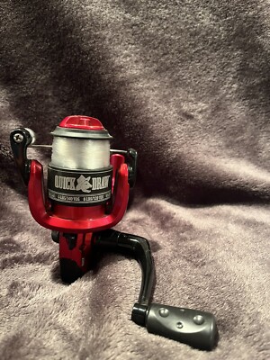 Quick Draw 5.2:1 Red Spinning Reel With Line