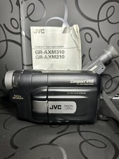 JVC GR-AXM210U Camcorder. For Parts Not Working will Not Play The Tape/record 