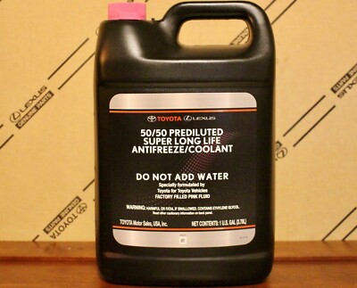 Toyota/Lexus  Super Long Life  Antifreeze Pink Coolant  (Fast Shipping) 