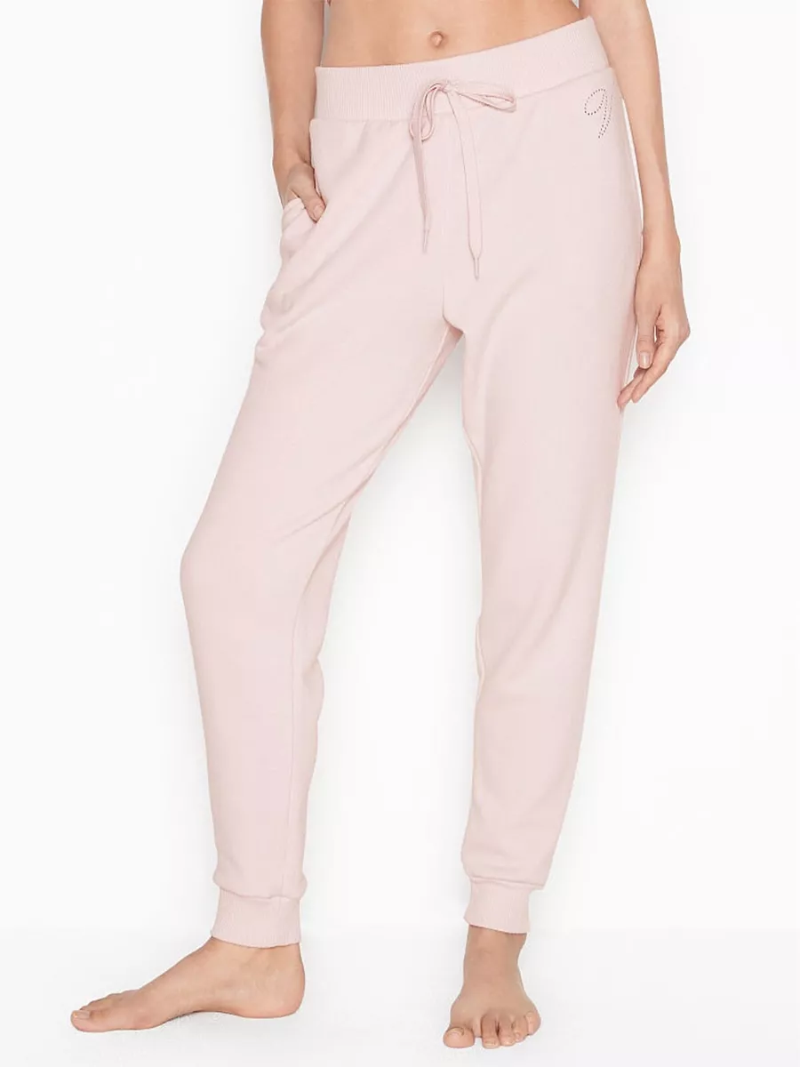 VS VICTORIA S SECRET STRETCH FLEECE JOGGER PANTS size XL eBay