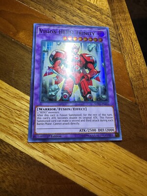 Vision HERO Trinity SHVA-EN036 1st Edition Super Rare NM + BONUS