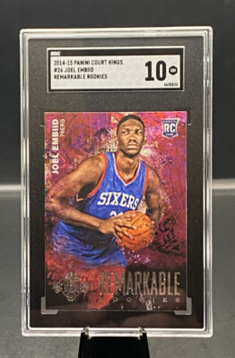 2014-15 Court Kings JOEL EMBIID Remarkable Rookie (RC) ? SGC 10 
