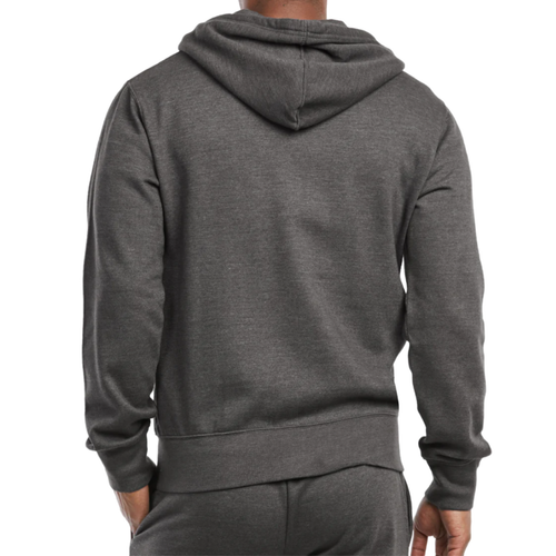 Sudadera con Capucha de Vellón con Bolsillos Cremallera Completa Algodón Ligera Sólida para Hombre - Imagen 9 de 22
