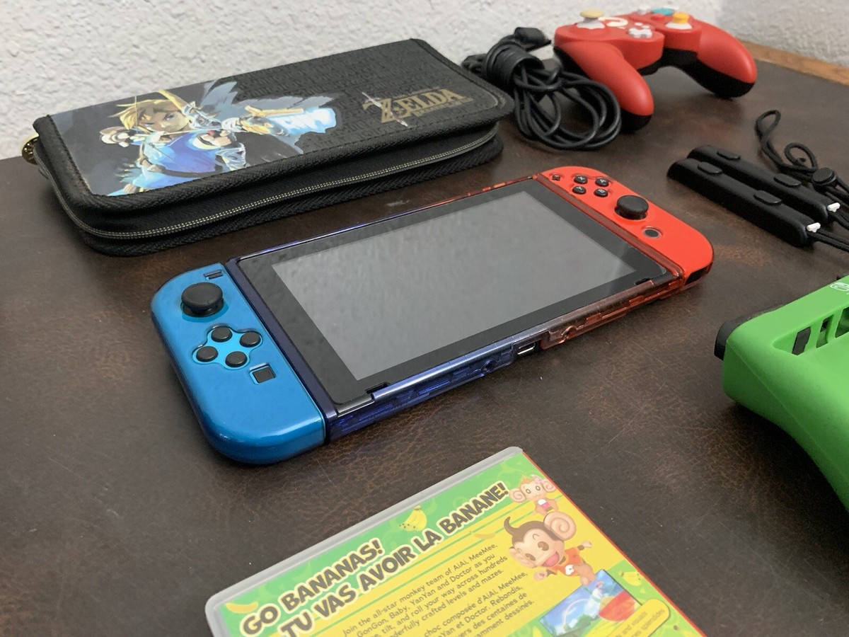 Nintendo Switch Console With A Bunch Of Stuff | eBay