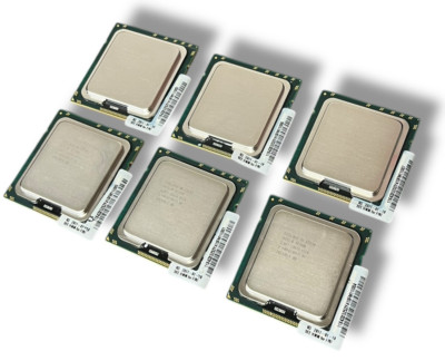 QTY (6) Intel Quad-Core E5530 SLBF7 CPU Processor 2.40 GHz / 8M / 5.86 GT/s