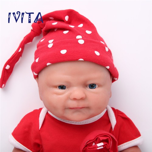 14inch Full Body Silicone Reborn Girl and Boy Doll Soft Lifelike Baby Xmas Gift - Picture 25 of 31