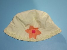 Gymboree girls VTG "WILDFLOWER FIELDS" 6-18mth HAT...GREEN...2004 TAG