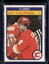 1982-83 O-Pee-Chee #41 Guy Chouinard Calgary Flames EX-MINT