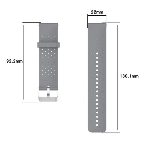Repuesto M Polar/Vantage Banda Reloj LC Silicona Pulsera Muñeca Para Correa M2 - Imagen 17 de 20