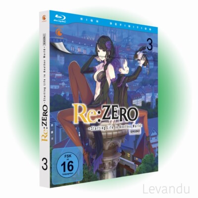 Blu-ray Re:ZERO - STAFFEL 2 - VOL. 3 (Anime - Episoden 36-40) - NEU