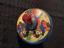  Vintage  Metal Spinning Top  1950  s 